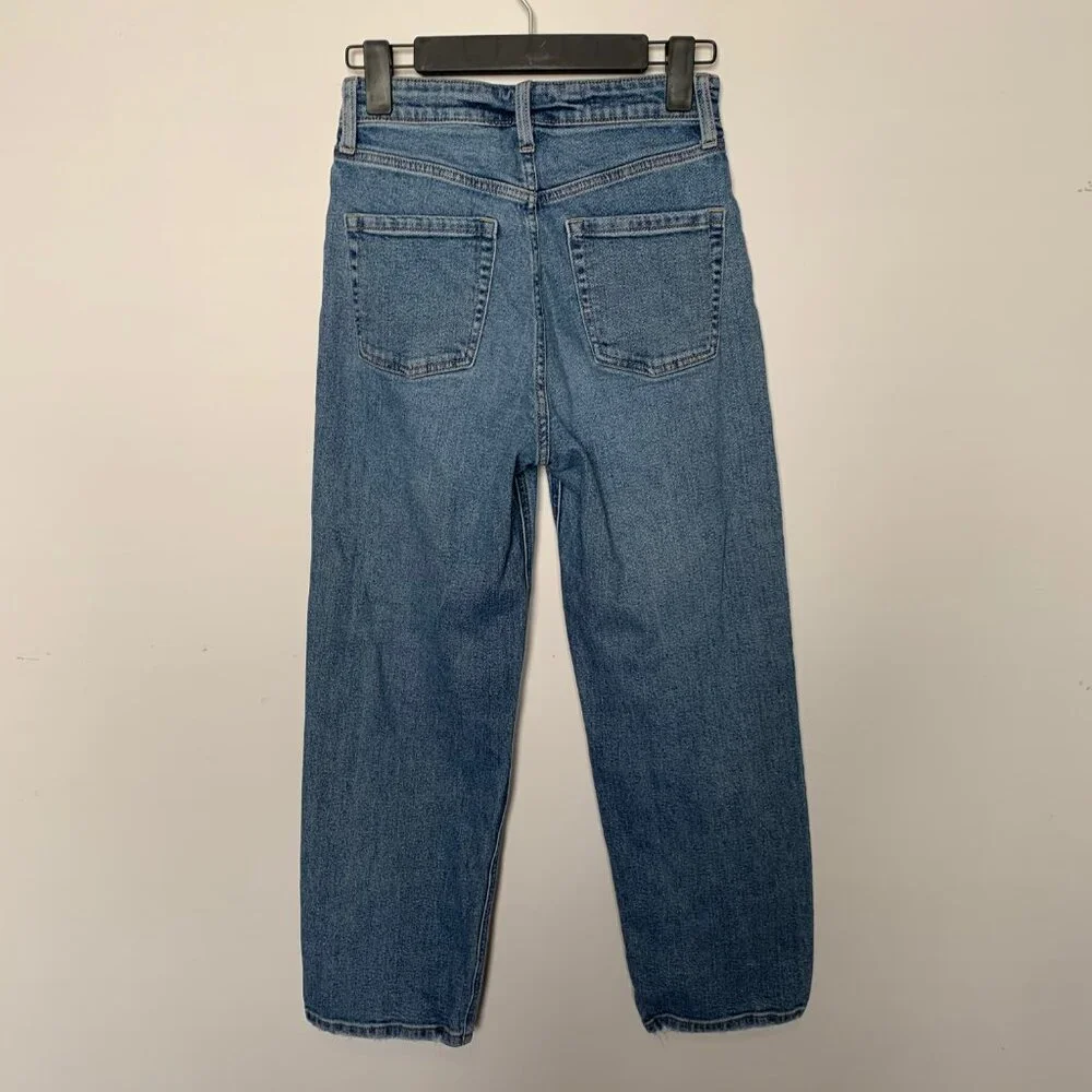 WILD FABLE HIGHEST RISE STRAIGHT LEG JEANS SIZE ZERO - Picture 4 of 6